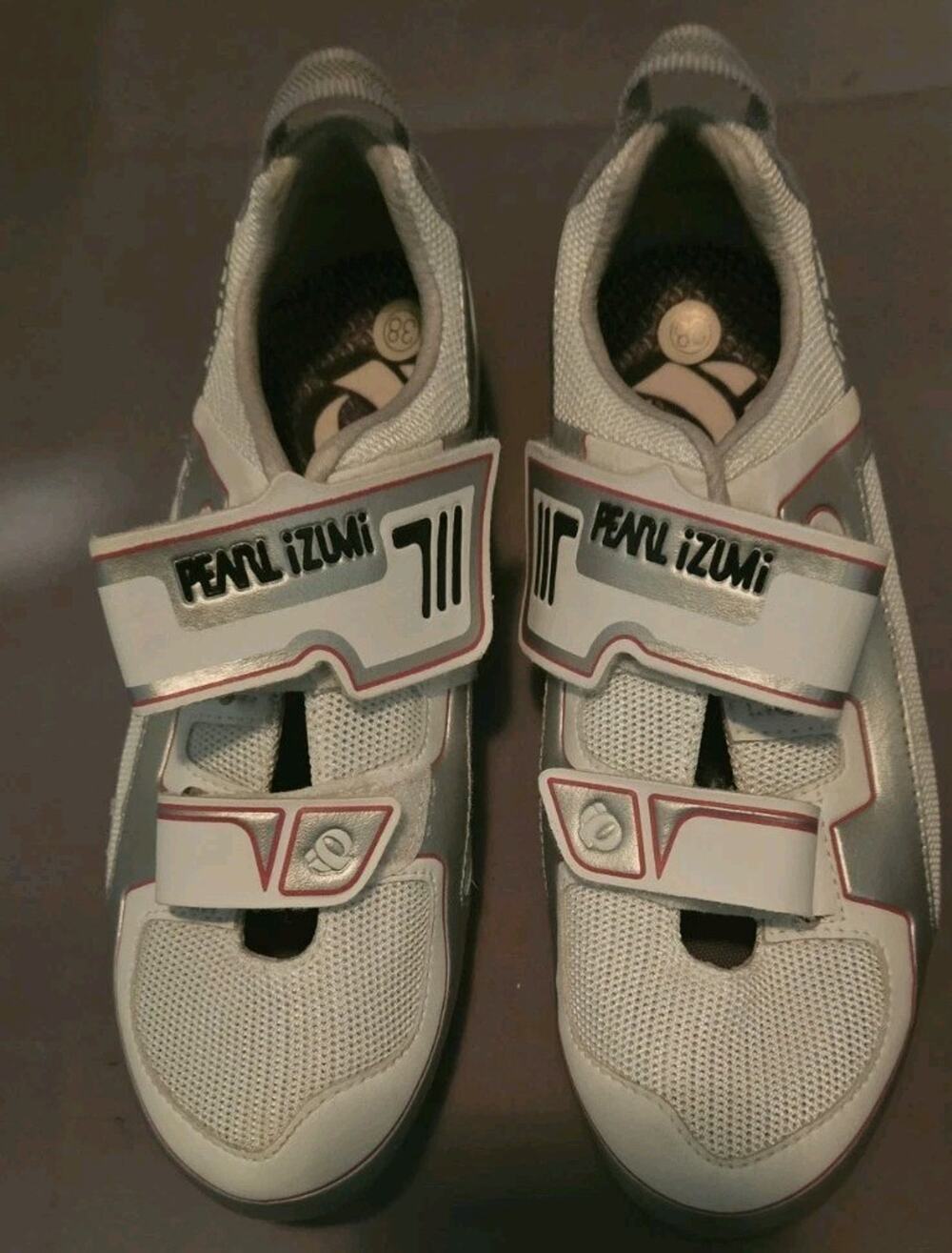 Pearl Izumi Cycling Road Shoes Womens Tri Fly II W Euro 38 (US Size 7) White